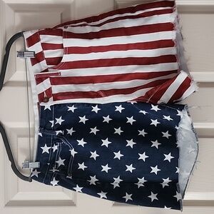 Judy Blue Classic White Jean Shorts